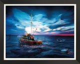 Get Out Of The Water (Jaws) by Mark Davies *NEW*-Limited Edition Print-The Acorn Gallery