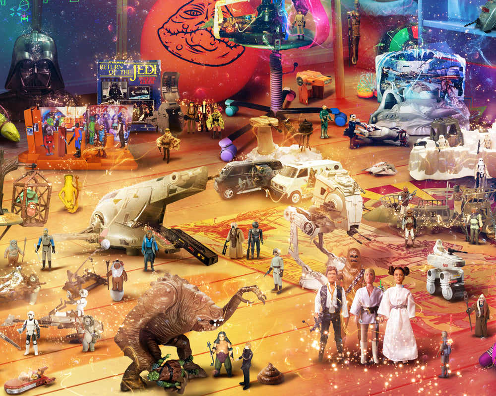 Mark Davies May The Toys Be With You available from The Acorn Gallery, Pocklington