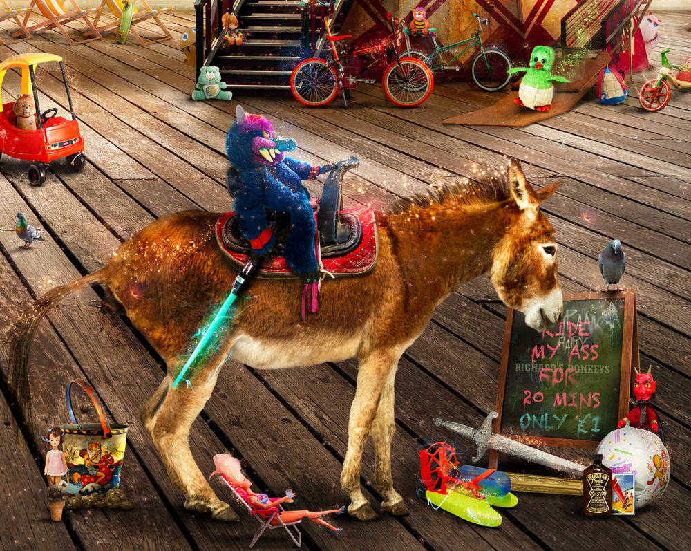 Skool's Out 3 by Mark Davies-Limited Edition Print-The Acorn Gallery, Pocklington