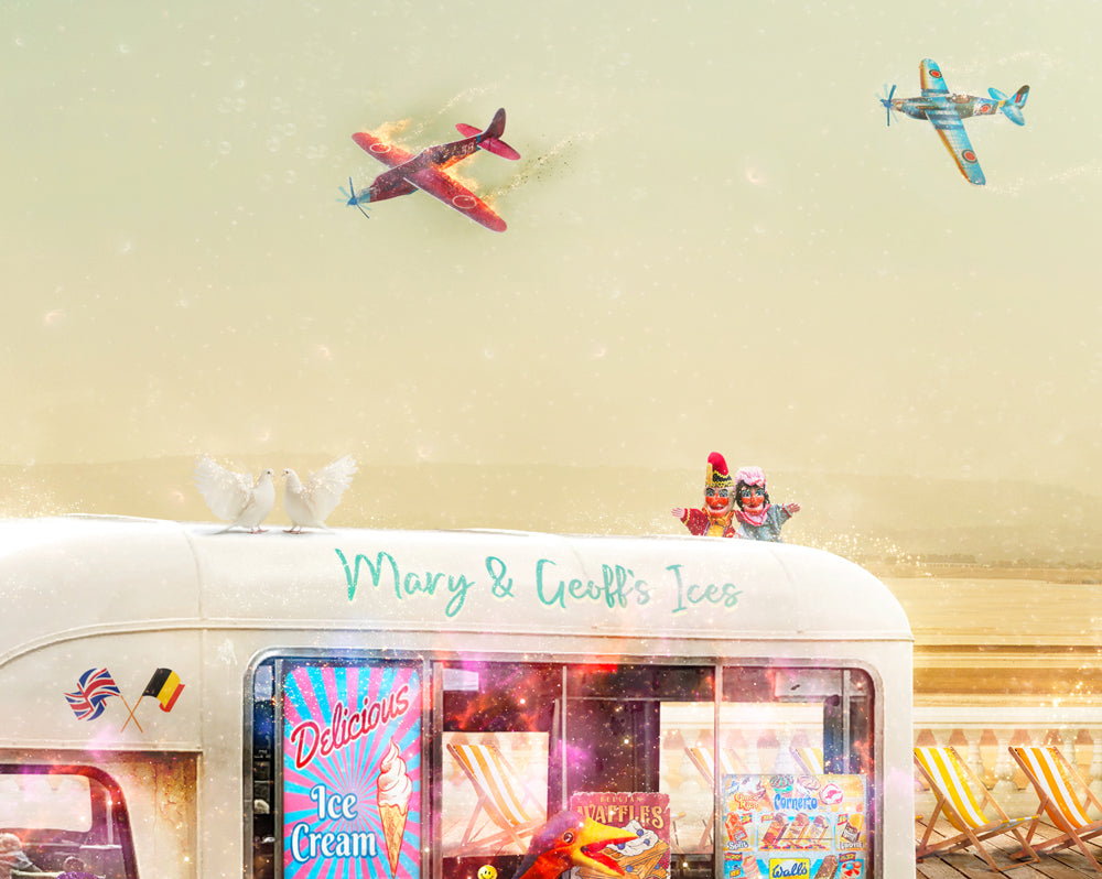 Skool's Out 3 by Mark Davies-Limited Edition Print-The Acorn Gallery, Pocklington