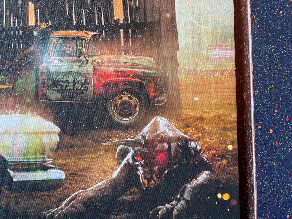 Troubles Coming Ghostbusters ORIGINAL by Mark Davies-Original Art-The Acorn Gallery