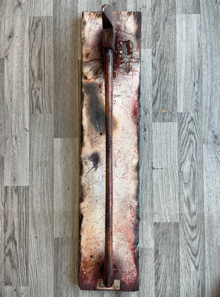 Here's Johnny! - The Shining Axe by Mark Davies-Limited Edition Print-The Acorn Gallery, Pocklington