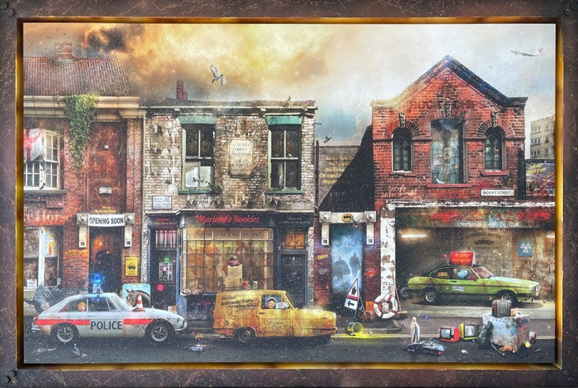 Mark Davies Hooky Street Only Fools And Horses ORIGINAL - The Acorn Gallery, Pocklington 