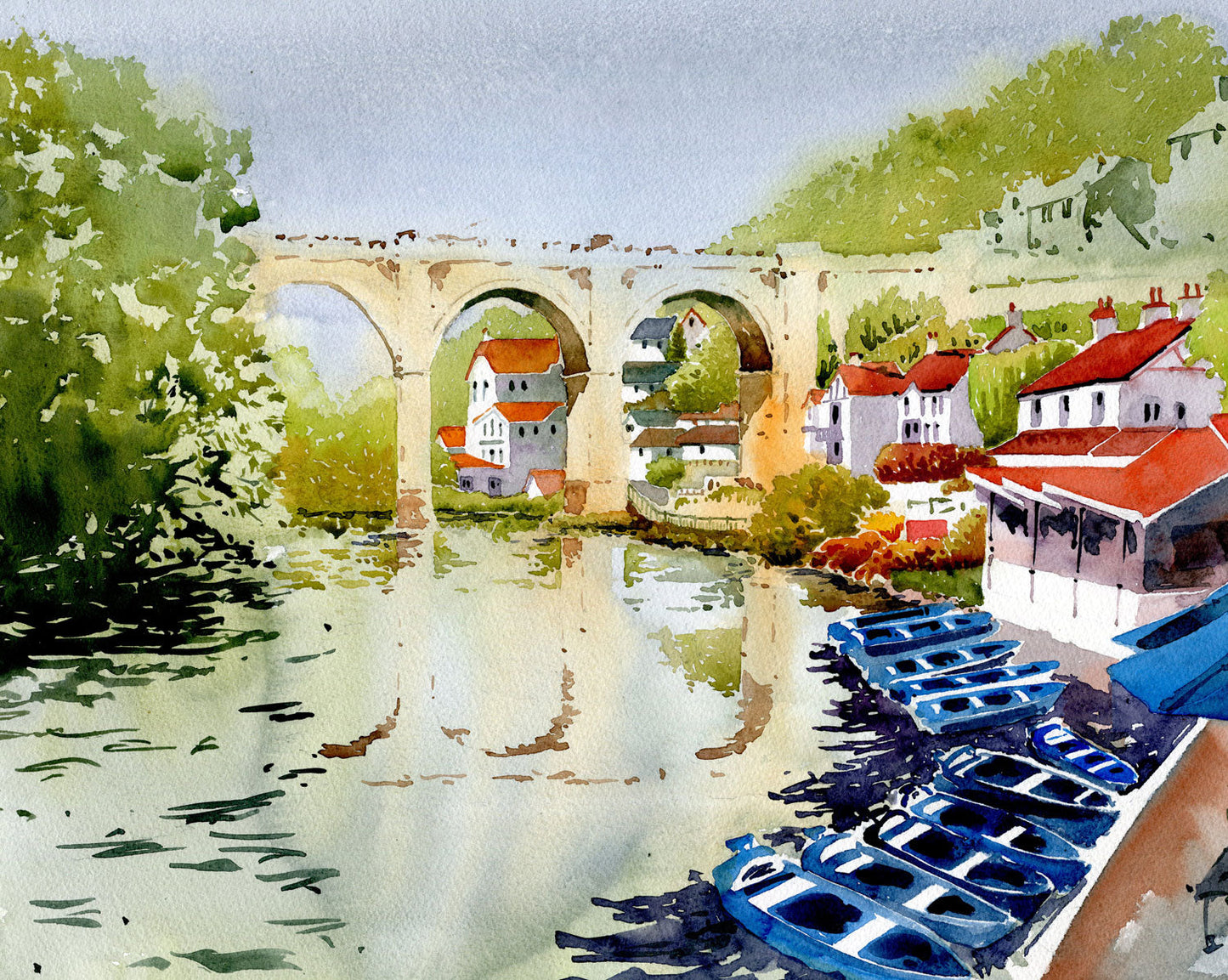 Mike Jackson Knaresborough Original - The Acorn Gallery, Pocklington