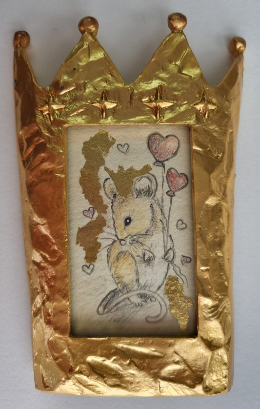 Marie Louise Wrightson The Little Mouse Of Love ORIGINAL Sketch - The Acorn Gallery, Pocklington