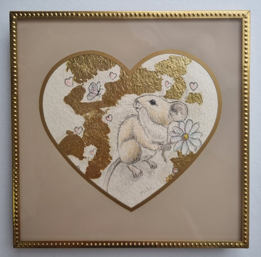 Marie Louise Wrightson For My Love ORIGINAL Sketch - The Acorn Gallery, Pocklington