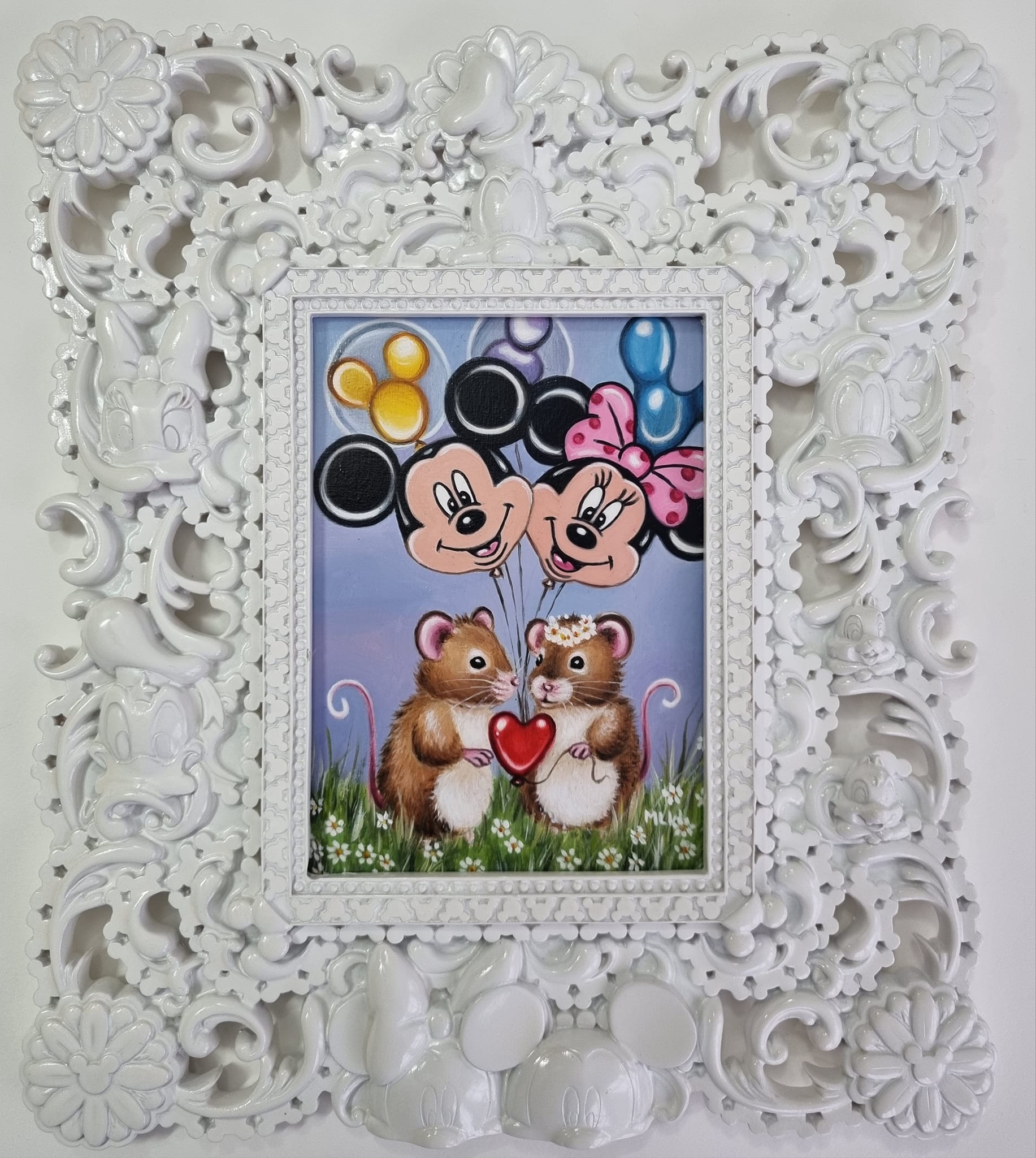 Marie Louise Wrightson Love In The Magic Kingdom Original - The Acorn Gallery, Pocklington