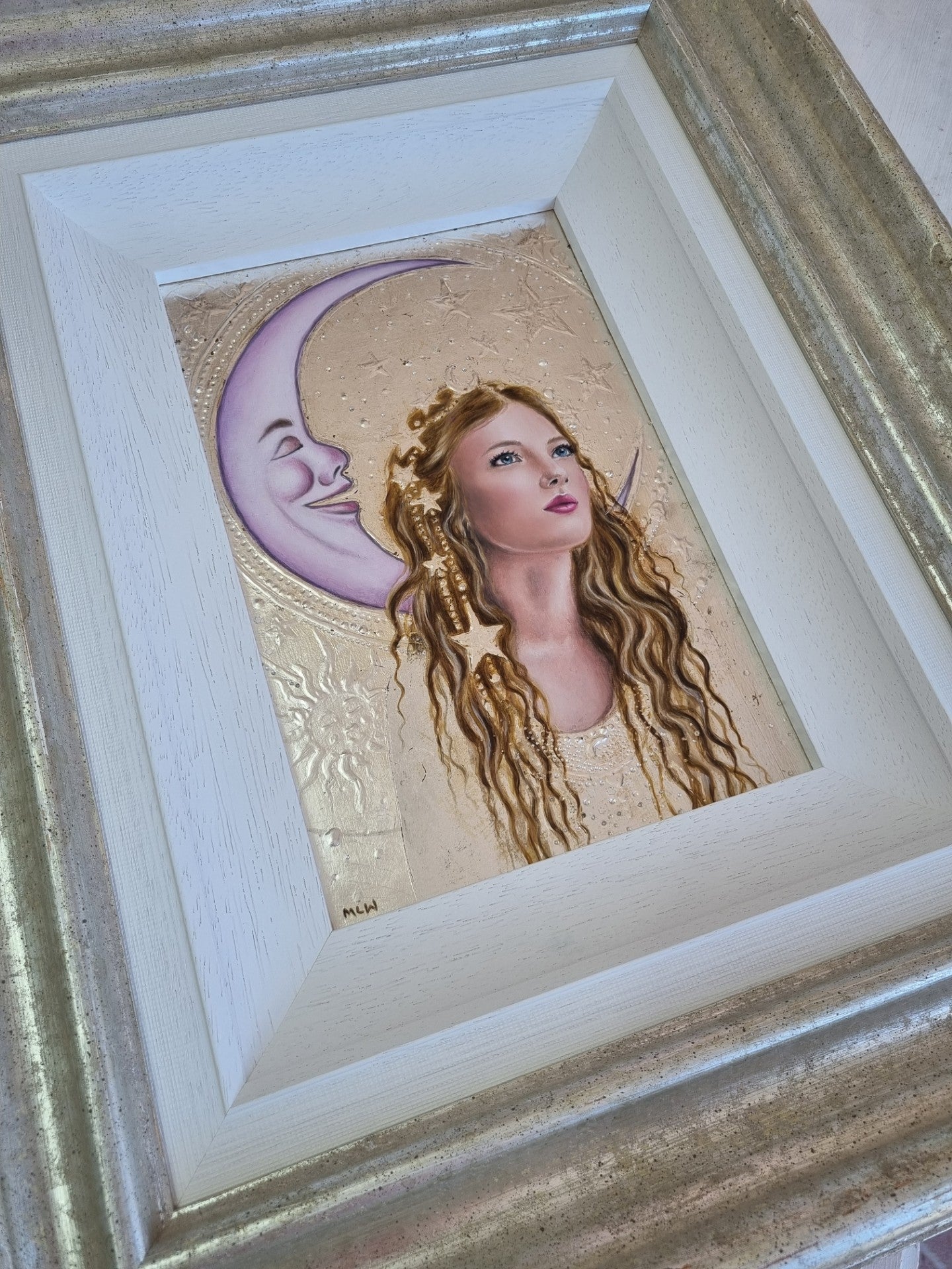 Luna ORIGINAL by Marie Louise Wrightson At The Acorn Gallery, Pocklington