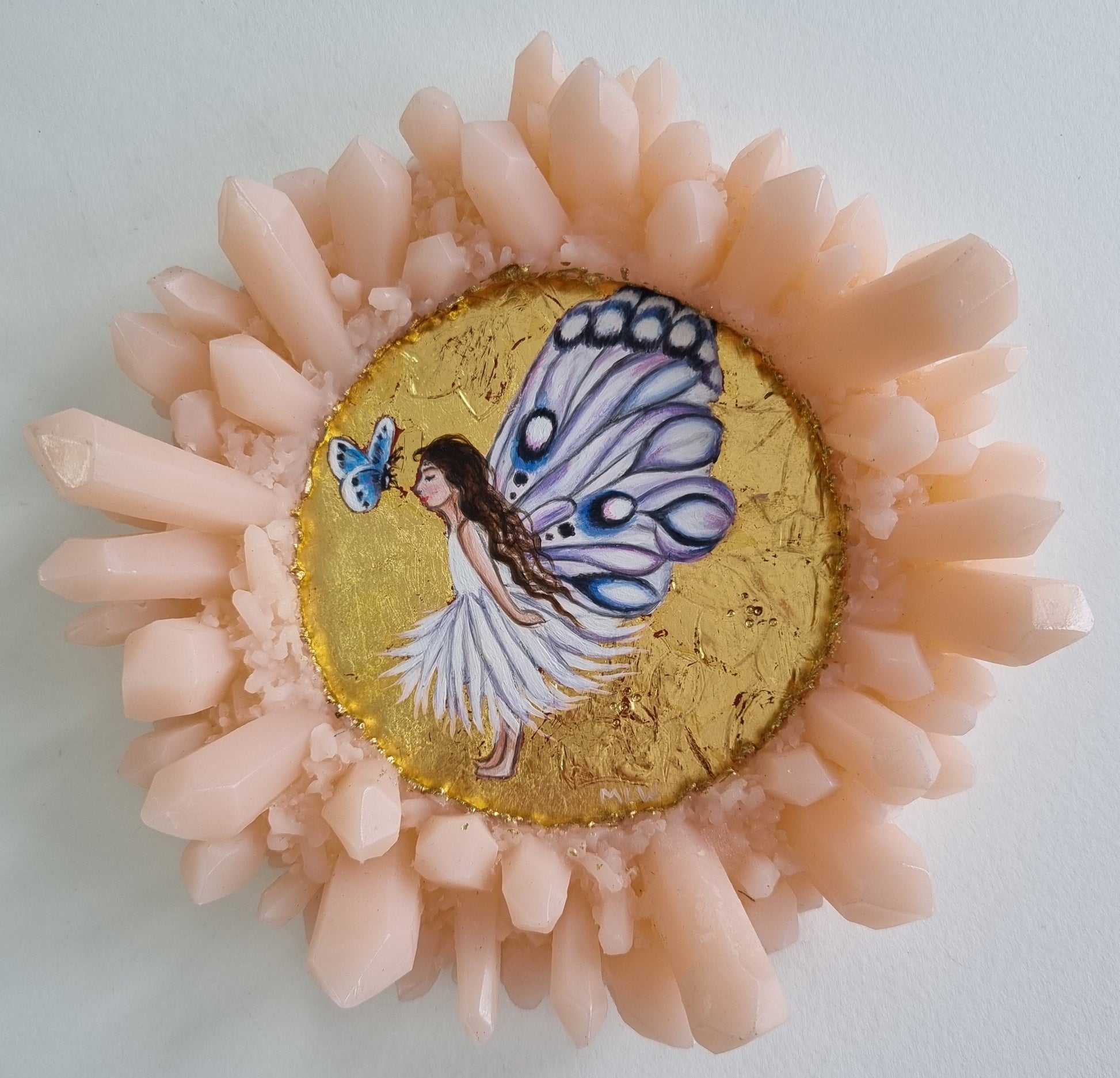 Marie Louise Wrightson's Favourite Flower Original from the 'A Kiss from Midas' Collection at The Acorn Gallery, Pocklington. Shop Now with Safe Secure UK Delivery.