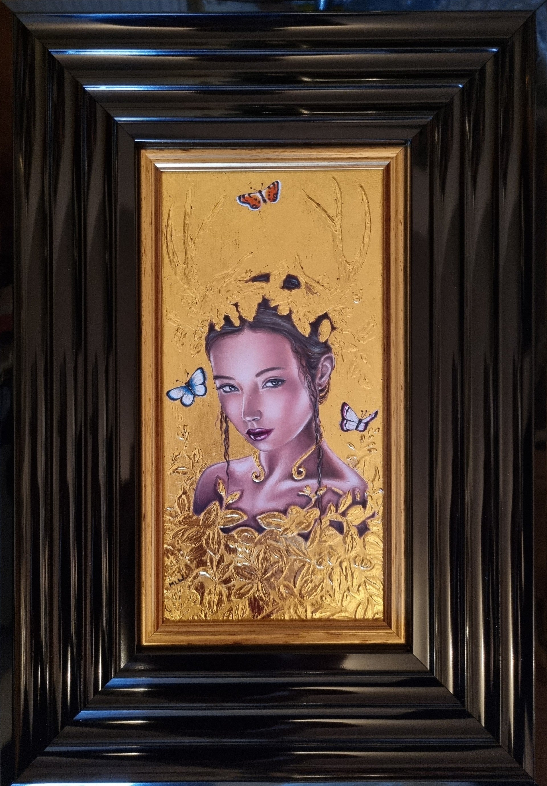 Marie Louise Wrightson Titania Midsummer Night's Dream ORIGINAL - The Acorn Gallery, Pocklington