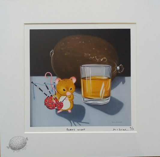 Marie Louise Wrightson Burns Night - The Acorn Gallery, Pocklington