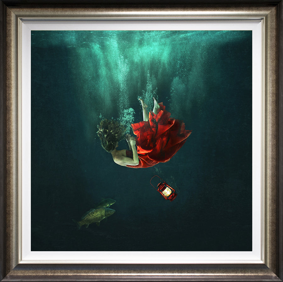 Michelle Mackie Adrift  Deluxe Framed - The Acorn Gallery, Pocklington