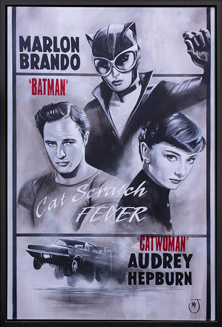 Mr J Cat Scratch Fever Original - The Acorn Gallery, Pocklington