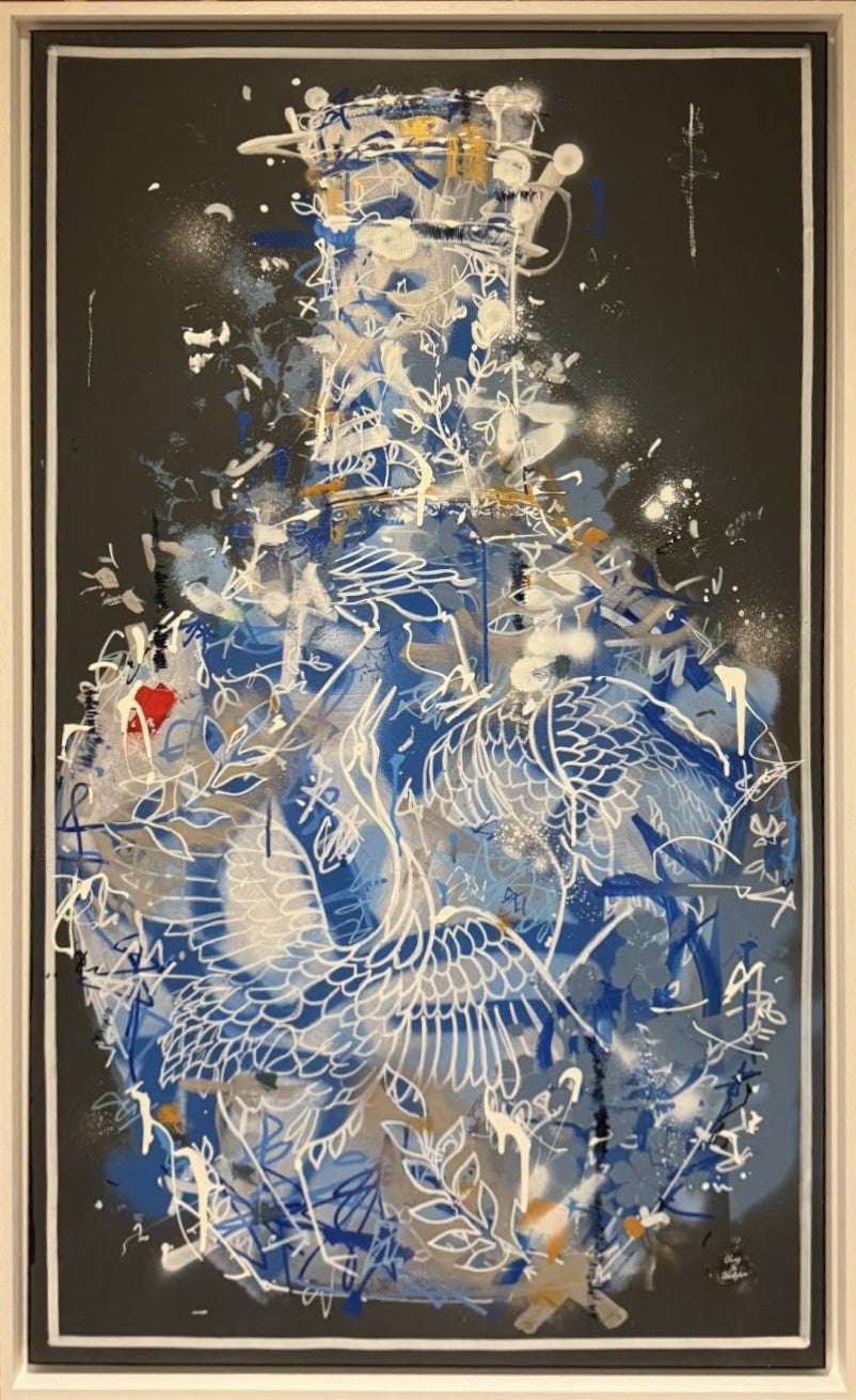 Mark Stubbs Ceramic Symphony Original Framed - The Acorn Gallery, Pocklington