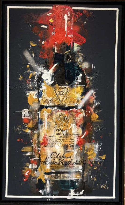 Mark Stubbs Rothchilds Remix Original Framed - The Acorn Gallery, Pocklington