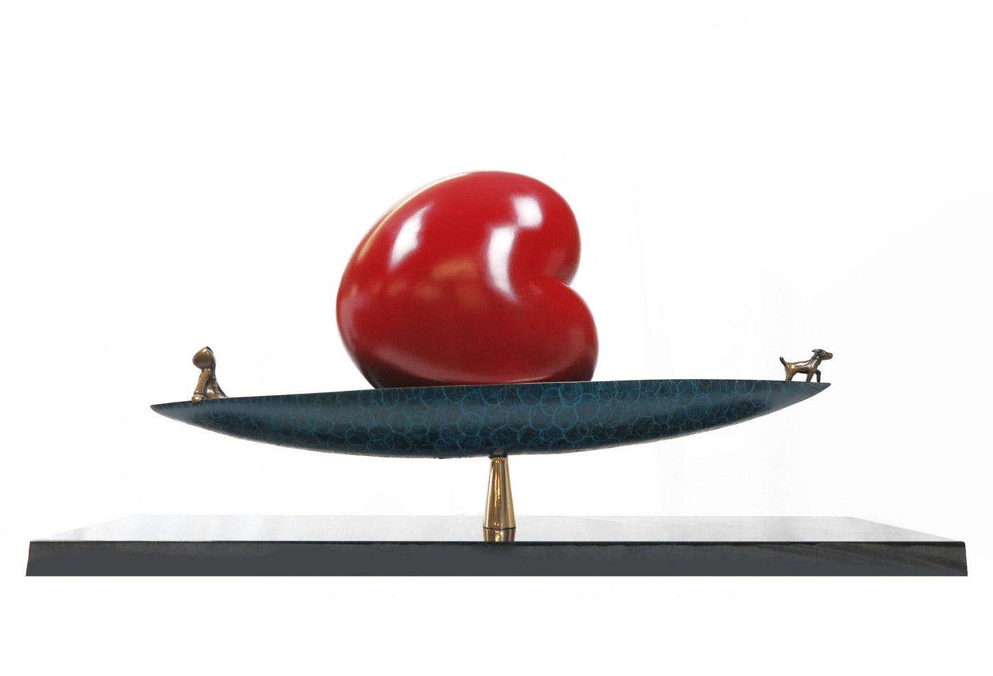 Mackenzie Thorpe Calm Waters Bronze Sculpture - The Acorn Gallery, Pocklington