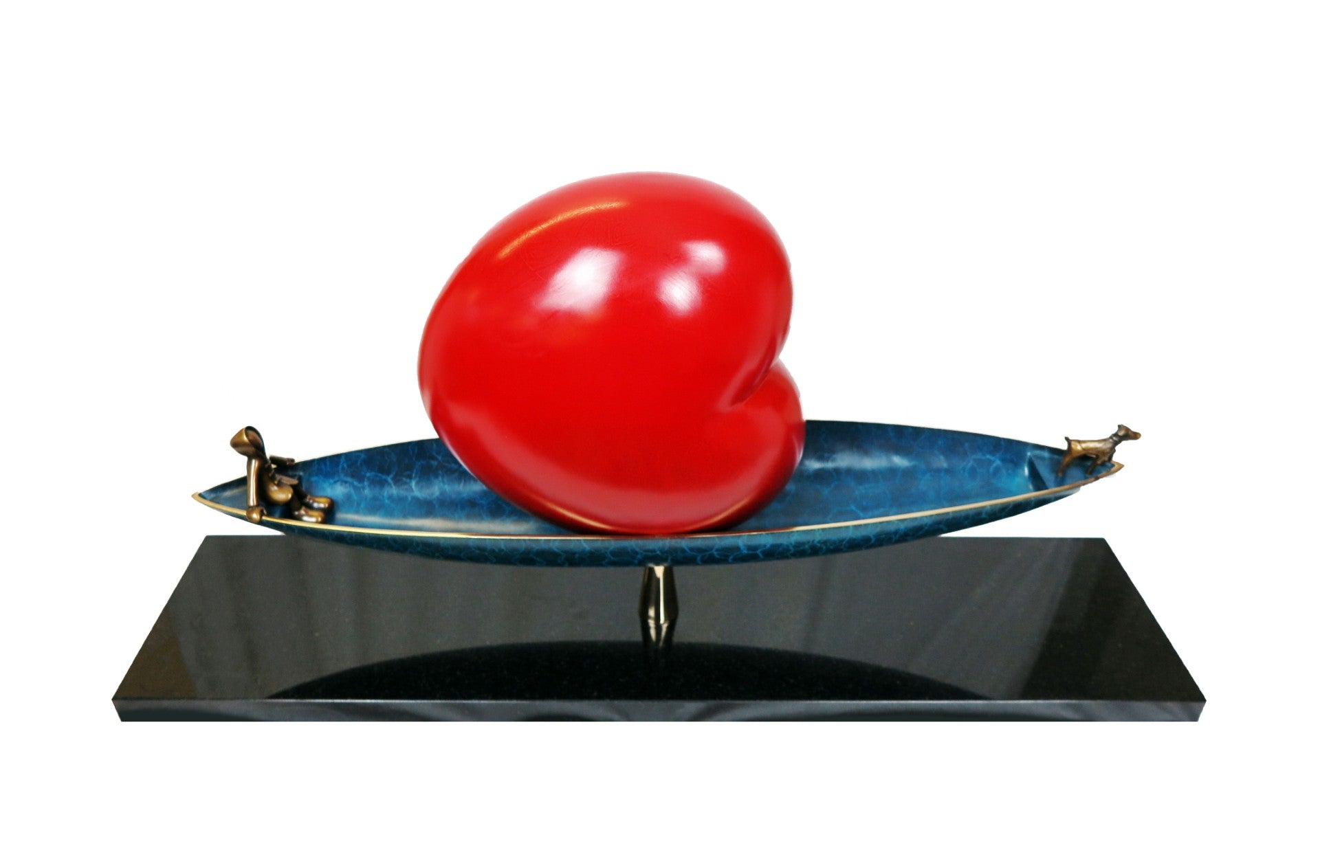 Mackenzie Thorpe Calm Waters Bronze Sculpture - The Acorn Gallery, Pocklington