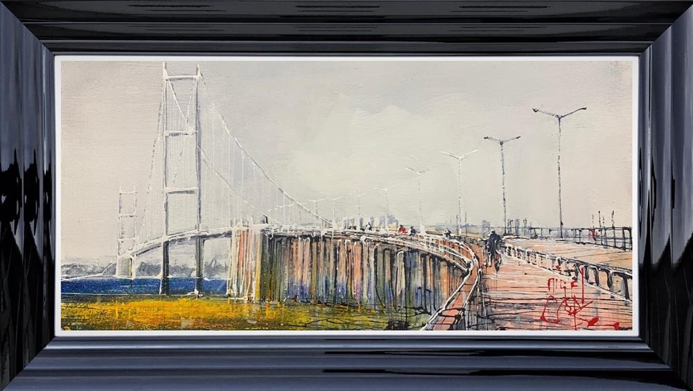 Nigel Cooke Strolling Over The Humber Original - The Acorn Gallery Pocklington