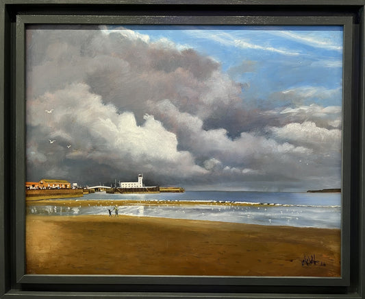Nick Saltmer Grandad Were You Really A Pirate? Original available from The Acorn Gallery, Pocklington