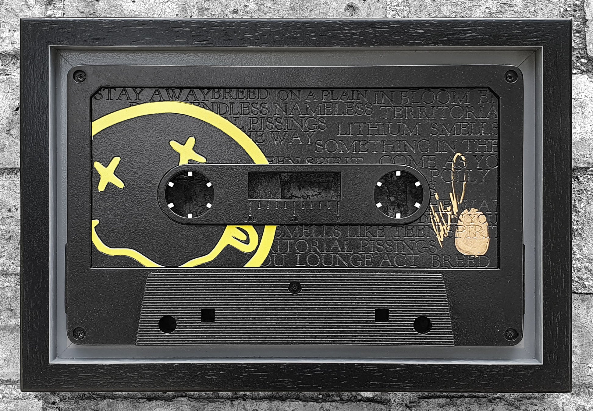 Rob Bishop Nirvana - Nevermind Small Cassette - The Acorn Gallery, Pocklington