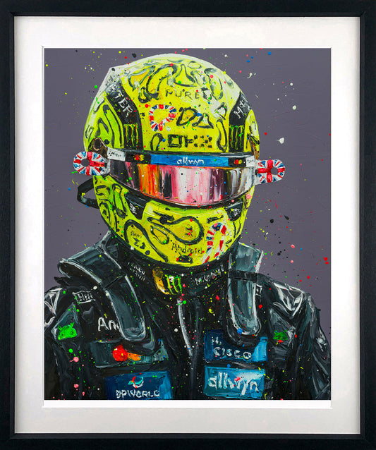 Paul Oz Lando - Silverstone '25 Paer Print available from The Acorn Gallery, Pocklington