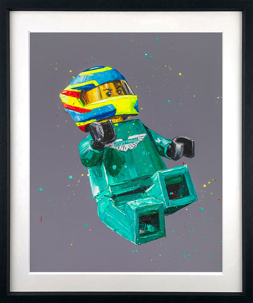 Paul Oz Lego Alonso Paper Print - The Acorn Gallery, Pocklington