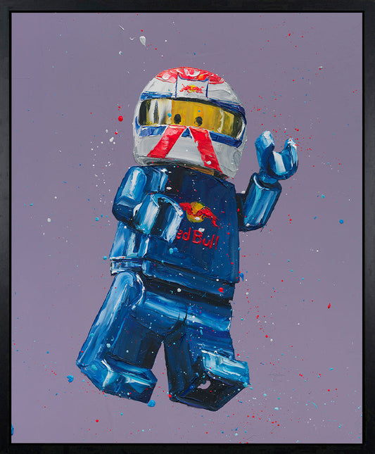 Paul Oz Lego Max II Hand Embellished Canvas - The Acorn Gallery, Pocklington