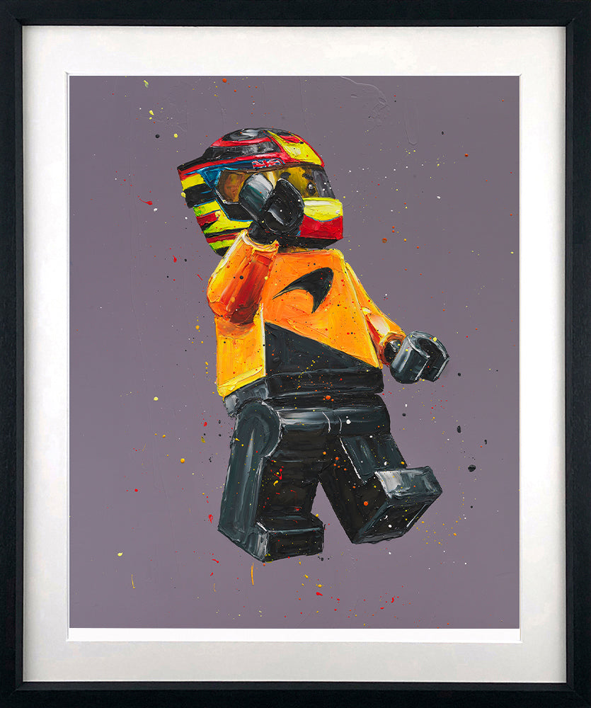 Paul Oz Lego Piastri Paper Print - The Acorn Gallery, Pocklington