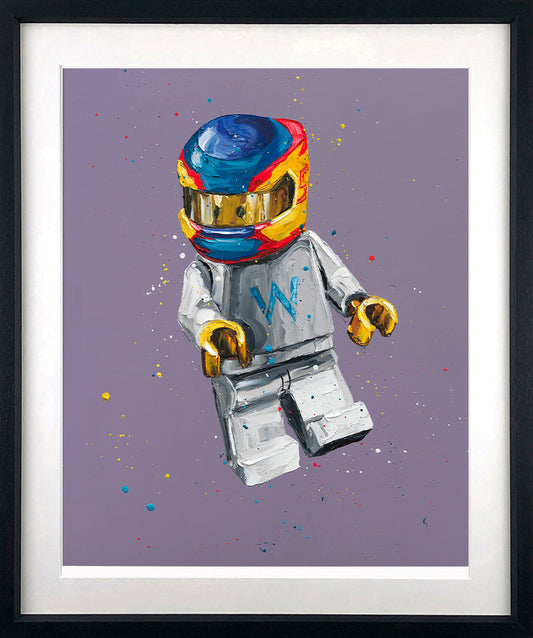 Paul Oz Lego Sainz Framed Paper Print - The Acorn Gallery, Pocklington