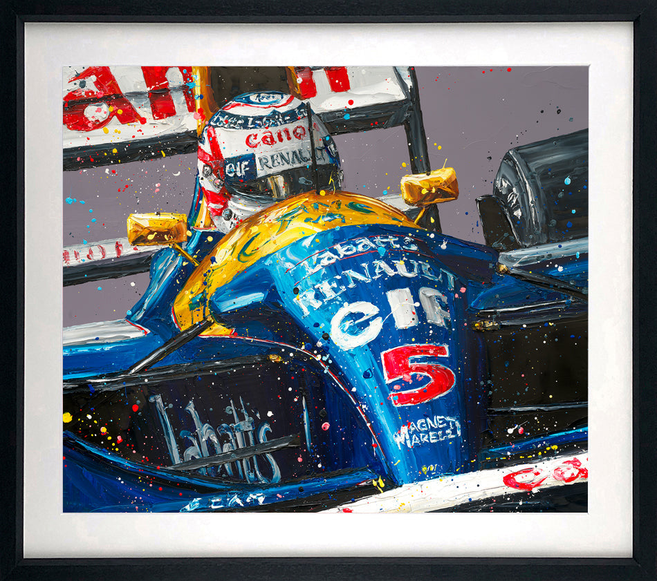 Paul Oz Red 5 Mansell Paper Print available from The Acorn Gallery, Pocklington