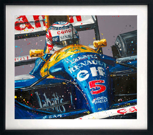 Paul Oz Red 5 Mansell Paper Print available from The Acorn Gallery, Pocklington