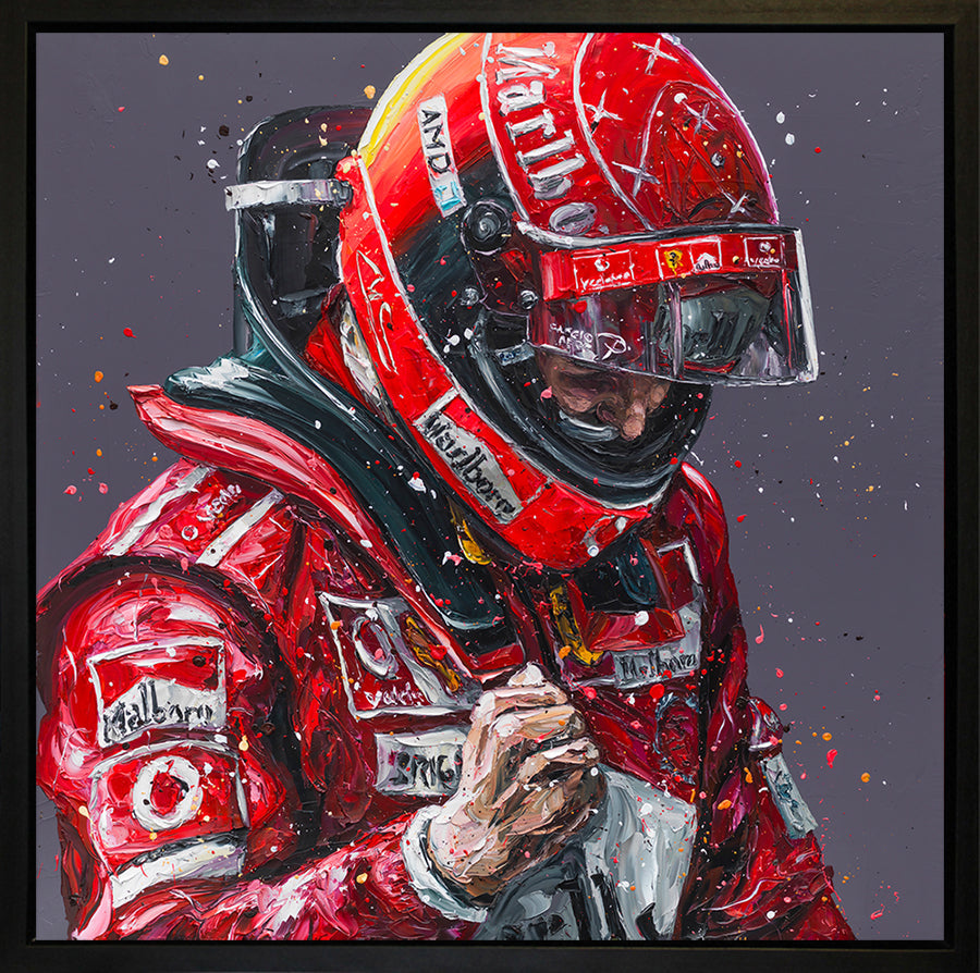 Paul Oz Schumacher Celebration Hand Embellished Canvas - The Acorn Gallery, Pocklington