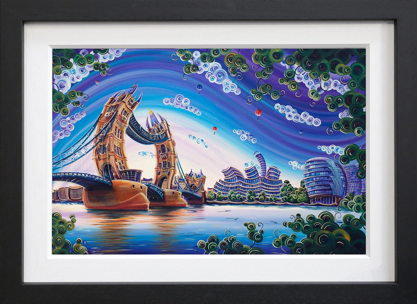 Summer In London Canvas by Rayford