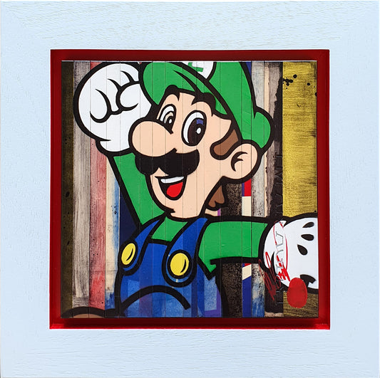 Rob Bishop My Diary Luigi ORIGINAL - The Acorn Gallery, Pocklington