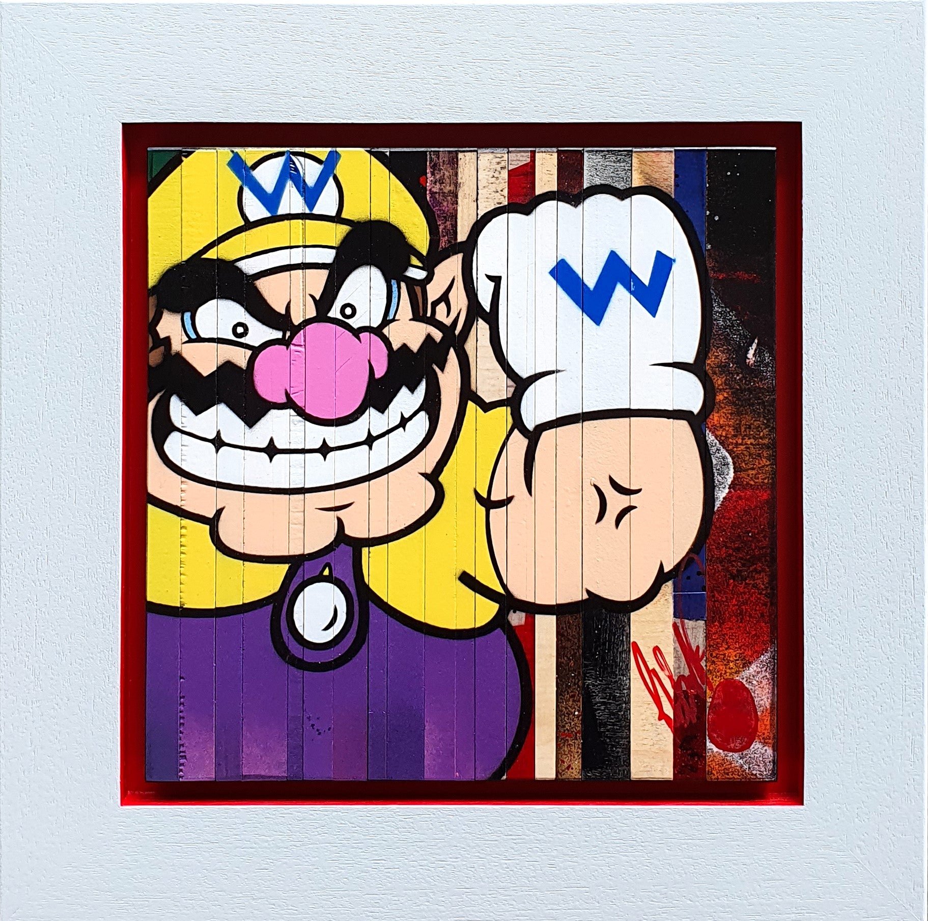 Rob Bishop My Diary Wario ORIGINAL  - The Acorn Gallery, Pocklington