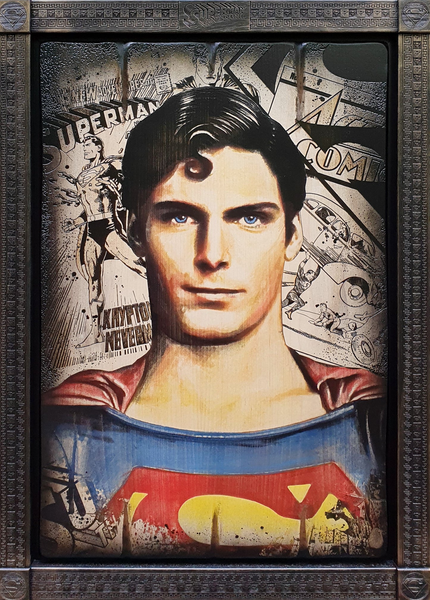 Rob Bishop Superman Deluxe - The Acorn Gallery, Pocklington