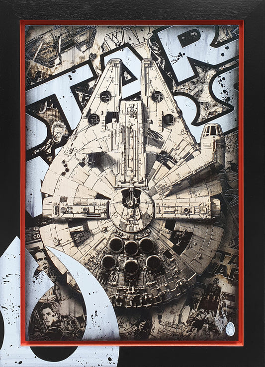 Rob Bishop Millenium Falcon - The Acorn Gallery, Pocklington