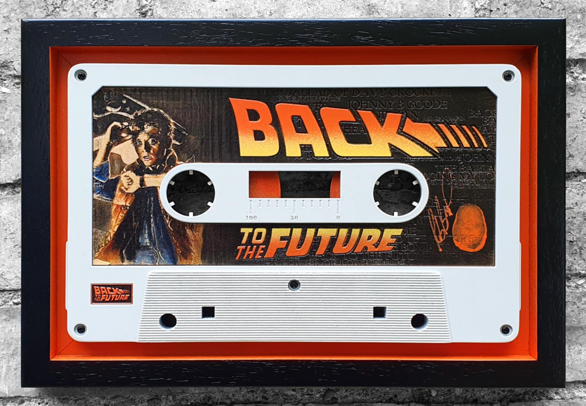 Rob Bishop Back To The Future Small Cassette - The Acorn Gallery, Pocklington