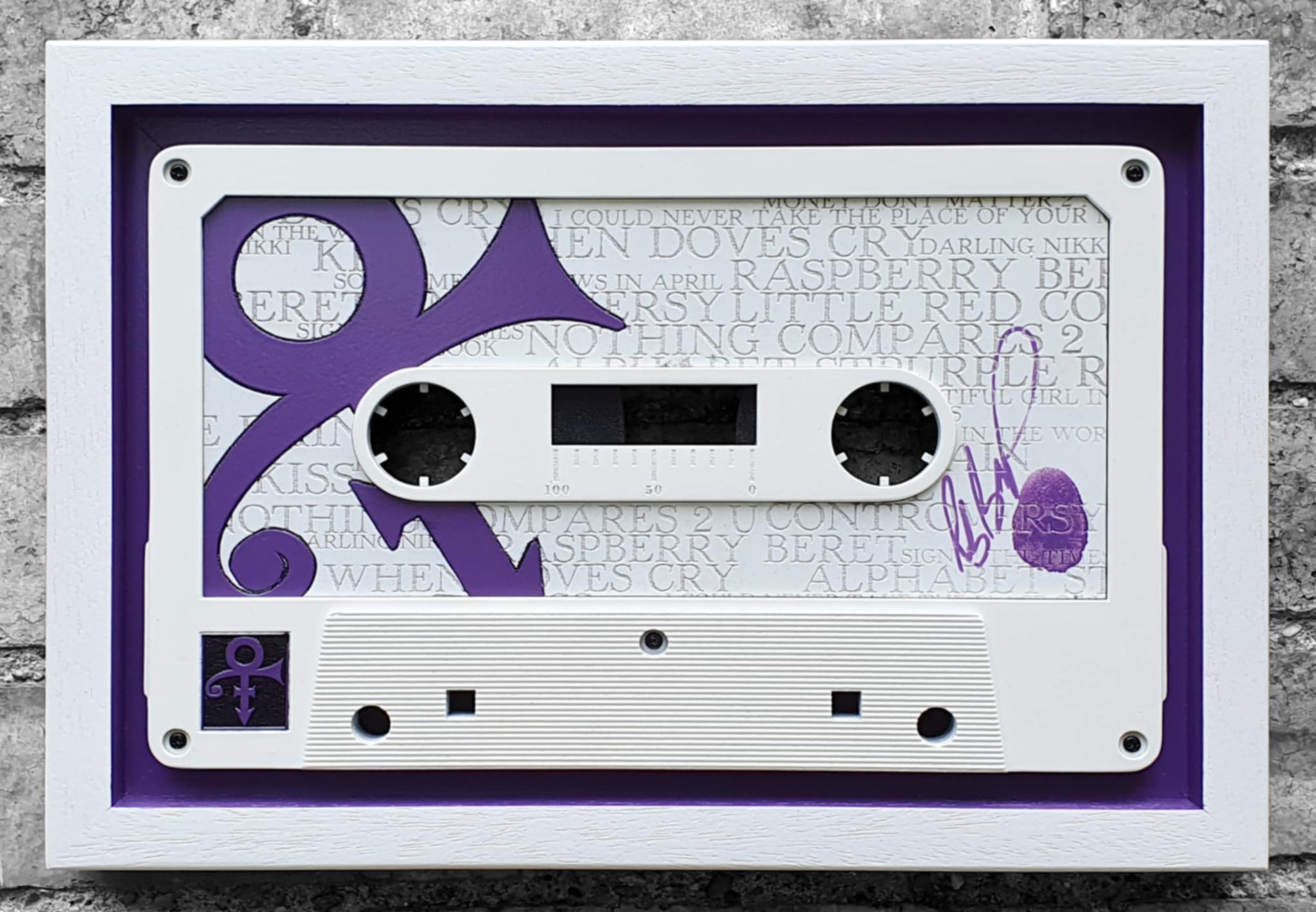 Rob Bishop Prince White Small Cassette - The Acorn Gallery, Pocklington