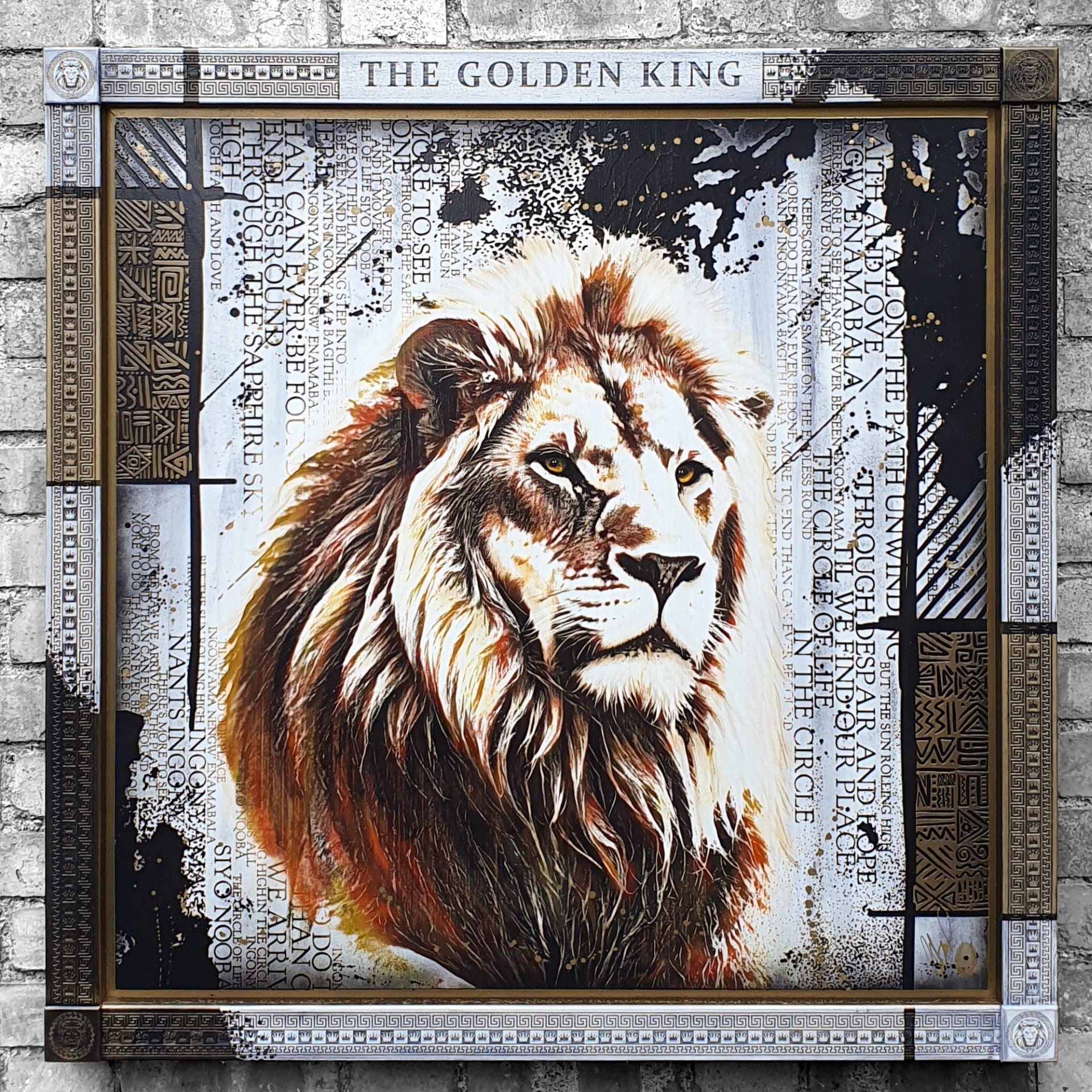 Rob Bishop The Golden King Premium Deluxe - The Acorn Gallery, Pocklington