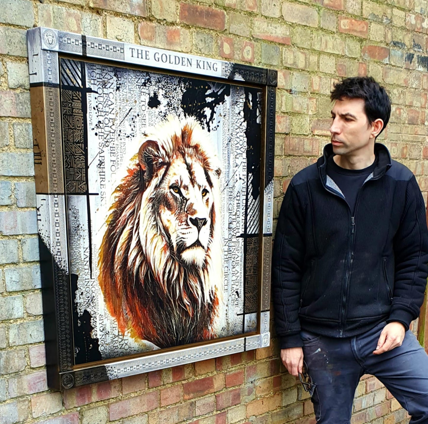 Rob Bishop The Golden King Premium Deluxe - The Acorn Gallery, Pocklington