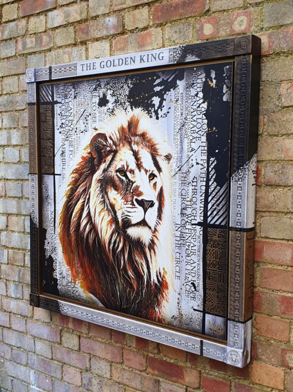 Rob Bishop The Golden King Premium Deluxe - The Acorn Gallery, Pocklington