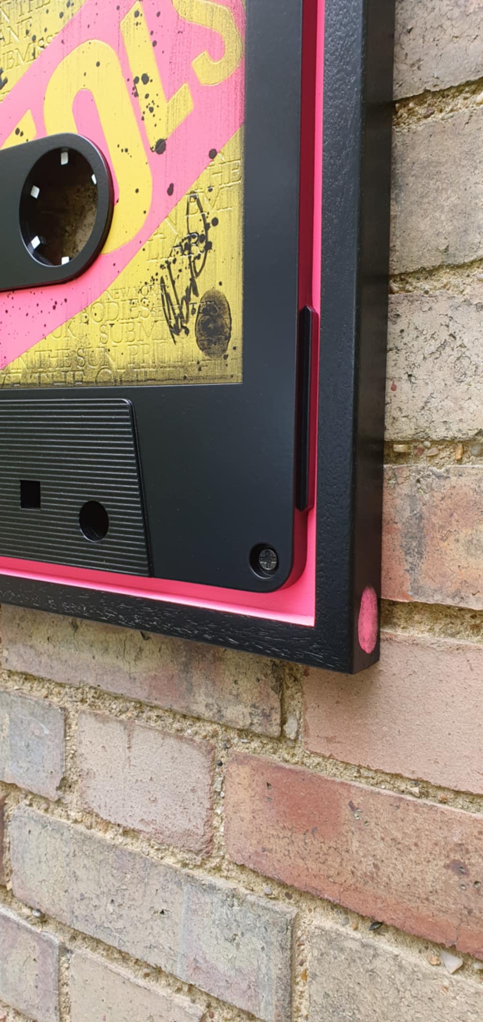 Rob Bishop Never Mind The Bollocks Medium Cassette - The Acorn Gallery, Pocklington