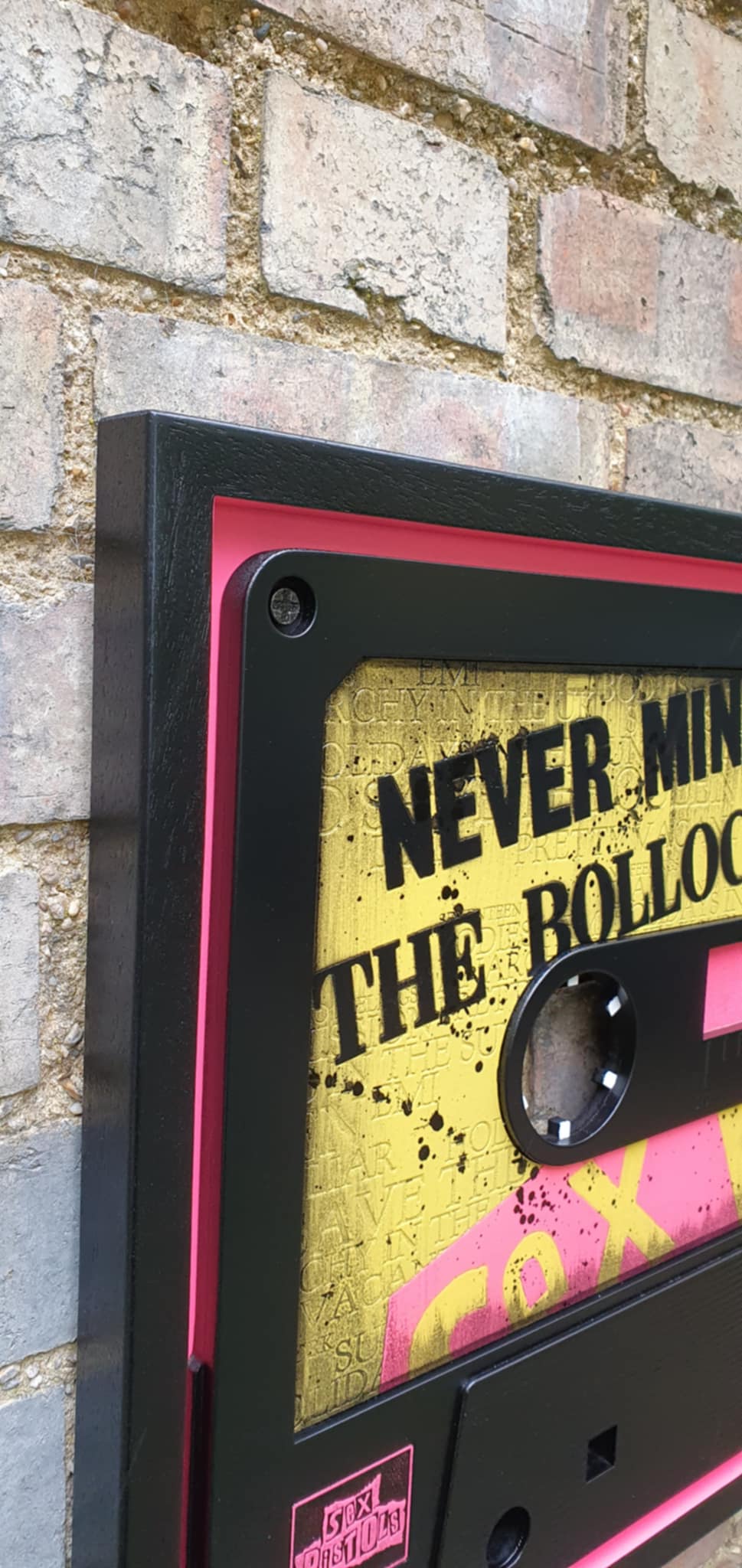 Rob Bishop Never Mind The Bollocks Medium Cassette - The Acorn Gallery, Pocklington