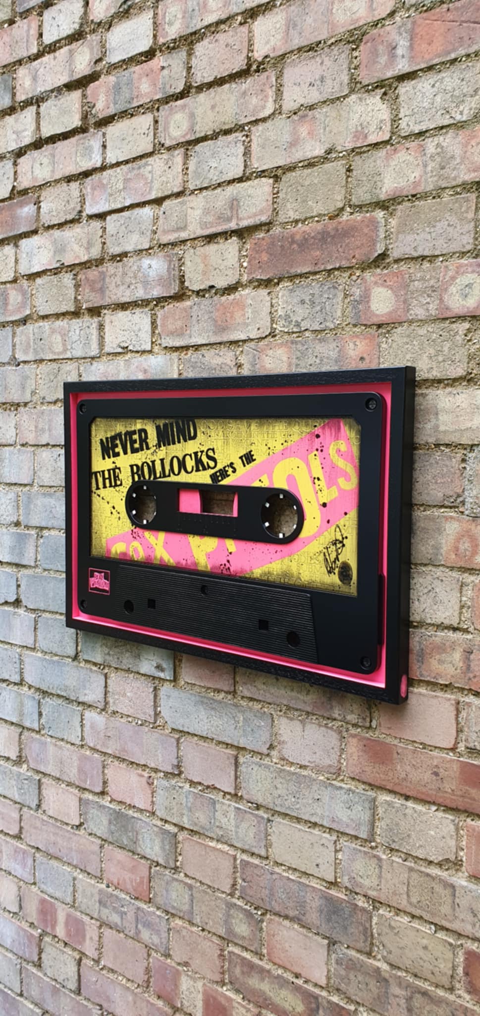 Rob Bishop Never Mind The Bollocks Medium Cassette - The Acorn Gallery, Pocklington