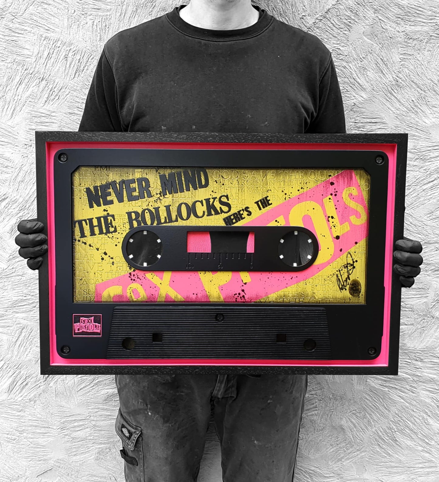 Rob Bishop Never Mind The Bollocks Medium Cassette - The Acorn Gallery, Pocklington