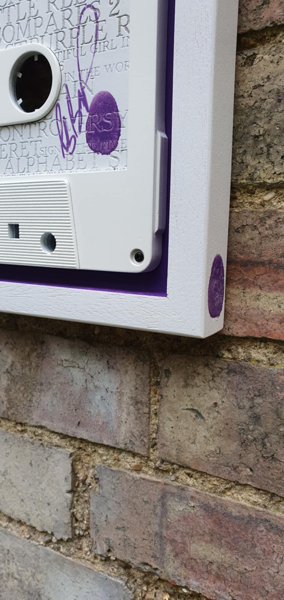 Rob Bishop Prince White Small Cassette - The Acorn Gallery, Pocklington