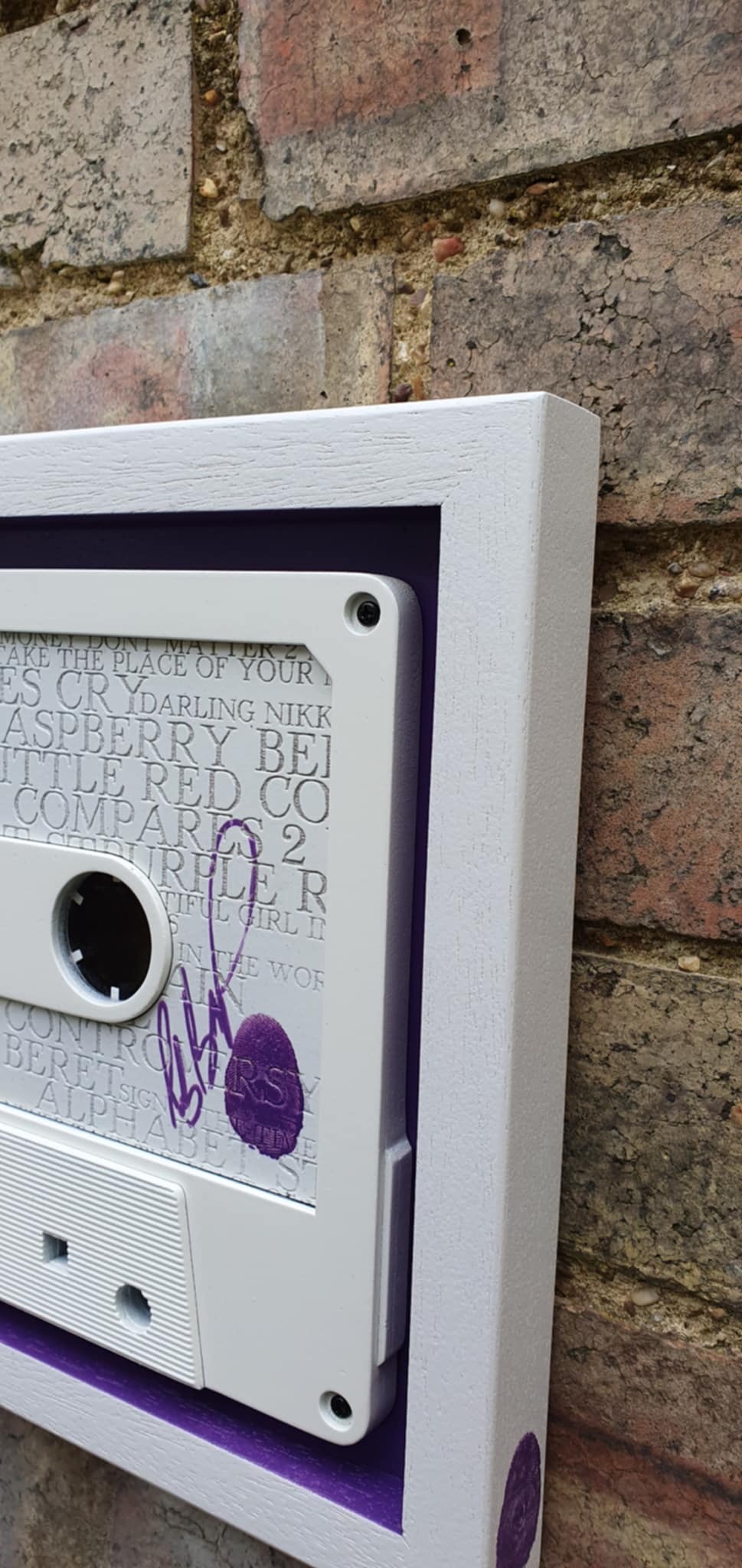 Rob Bishop Prince White Small Cassette - The Acorn Gallery, Pocklington