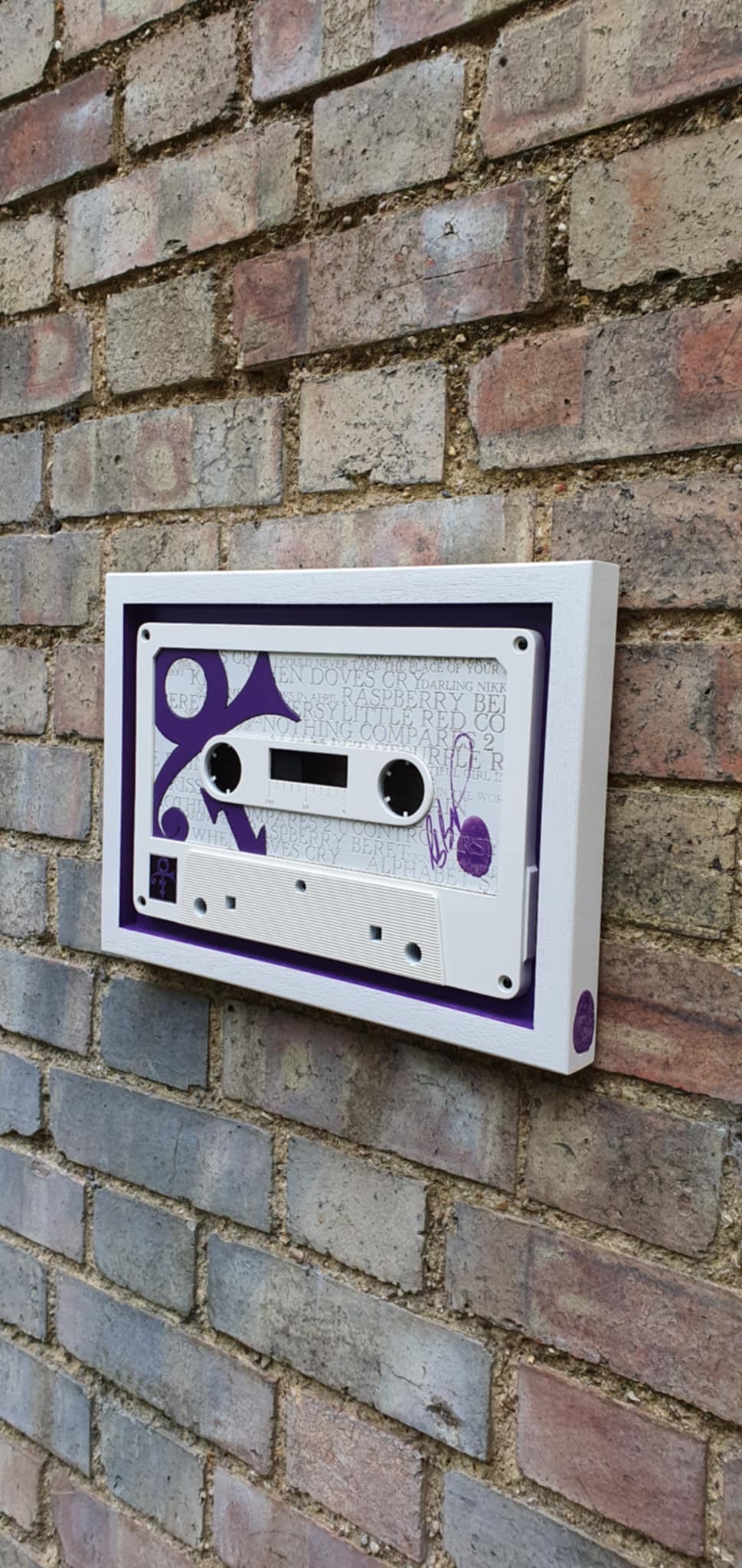 Rob Bishop Prince White Small Cassette - The Acorn Gallery, Pocklington