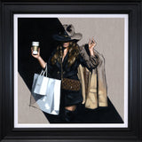 Latte To Go Canvas by Richard Blunt *NEW*